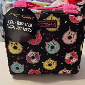 Betsey Johnson insulated Lunch tote